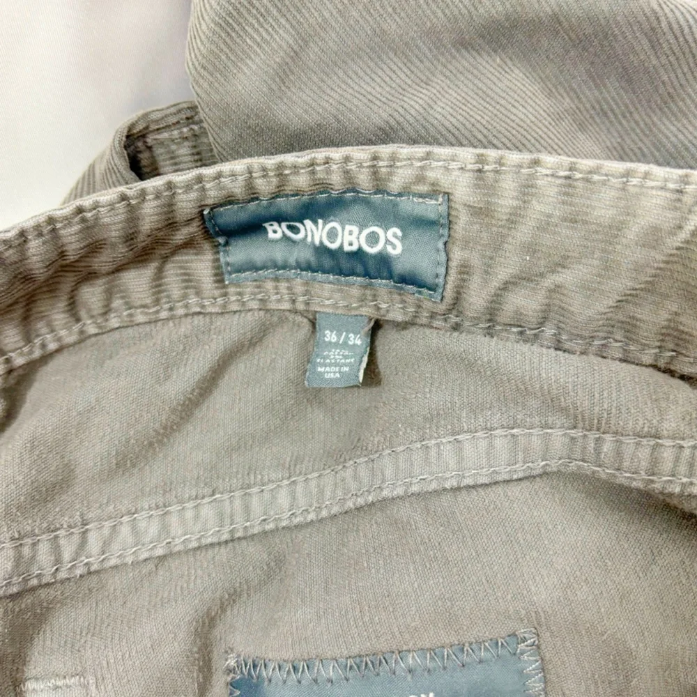 Bonobos Gray Corduroy Men's Pants